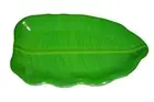 Melamine Platter Plate ,Banana Leaf Shape Plate (Green, 16 inch) pack of 1