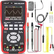 Oscilloscope Multimeter Handheld Digital Multimeter & Oscillometer 2-in-1 Universal Meter Scope Meter 9999 Counts 10MHz 48MSa/s Single Channel Measuring AC/DC Voltage & t Resistance