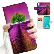 ( For Vivo Y11s ) Flip Case Cover AJ23808 Lavender Farm