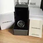 頂級腕錶 ARMANI SPORTIVO /AR5964/鈦金屬三眼計時腕錶-46MM/亞曼尼手錶