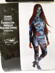Zombie Catsuit Adult Halloween Costume L/XL New in Package