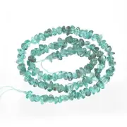 16" Natural Blue Apatite Nugget Beads ap. 7-8mm #85445