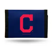 Cleveland Indians MLB Nylon Trifold Wallet - Tri-fold Baseball Wallet