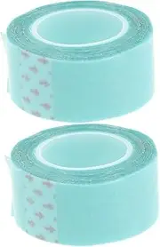 Healeved 2 Pcs Invisible Double Sided Tape For Hair Extensions Clear Adhesive For Wigs And Toupees Gentle On Skin For Daily Wear Waterproof And Hold