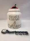 Rae Dunn Disney Princess Snow White & The Seven Dwarfs Cookie Jar New with Tags