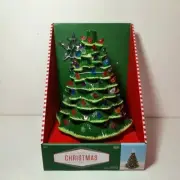 Lighted Ceramic Christmas Tree, 15" from Hobby Lobby, BRAND NEW in box