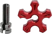 Clutch Cable Adjuster Screw for Suzuki for B-King GSF1250 GSF600 Motorcycle Brake Clutch Cable Wire Adjuster Fixed Screws(Red,M8)