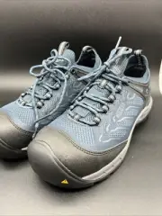 KEEN Utility Women's Flint 2 Sport Low Composite Toe Work Shoe Navy/Grey 8.5M
