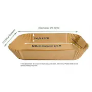 200Pcs for Foodi Airfryer Kitchen Cooking Rectangular Air Fryer Paper Special Disposable Bakeware As Shown