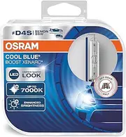 OSRAM 66440CBB-HCB XenArc Cool Blue Boost D4S, HID Headlamp, Hyper Blue Light, 42V, 35W, Off-Road Only, Duo Box, Set of 2