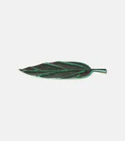 [L'Objet] L'Objet Cenote Leaf Medium porcelain platter