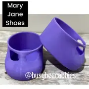 PURPLE MARY JANE T-STRAP Replacement Shoes For 16” Cabbage Patch Kids Dolls