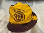 VINTAGE 1960's Minnesota Gophers Adult Large "Robin Hood" Style Hat, RARE&NICE!!