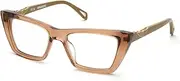 [ZADIG&VOLTAIRE] VZV426 0805 Marron Chiaro Trasparent Lucido 53/19/140 Women's Glasses, 0805 Marron Chiaro Trasparente Lucido, 53/19/140