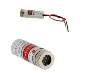 2pcs 650nm 5mW Red Laser Line Module Focus Adjustable Laser Head 5V good