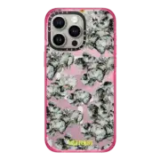 iPhone 15 Pro Max Impact Case MagSafe Compatible AF BLACK FLWRS