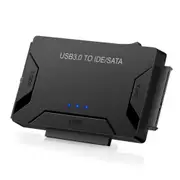 USB 3.0 to SATA / IDE Hard Disk Drive Converter Adapter Cable for 2.5 inch / 3.5 inch SATA IDE HDD, Cable Length: 1m