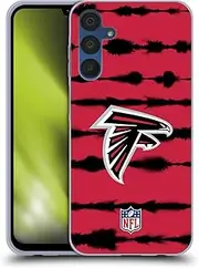 Head Case Designs Officially Licensed NFL Watercolour Stripe Print Atlanta Falcons Art Gel Case [Military Grade Protection] Compatible with Samsung Galaxy A15