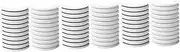CANIGHT 3sets Lash Glue Replacement Strips Self-adhesive Lash Strip Band for Eyelash Extensions Bulk Pack 2boxes*3
