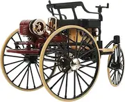 SOLUSTRE 1:12 Practical Tricycle Model Vintage Miniature Ornament for Bedrooms Decor