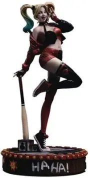Iron Studios - DC Comics - Harley Quinn (Gotham City Sirens) Art 1:10 Scale Stat
