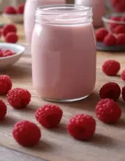 Elden Foods 5 LB Raspberry Creamed Honey Spread Pure Raw Honey in Glass Jar