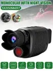 Digital Night Vision Monocular 850nm HD 5X Zoom Infrared Scope IR Camera Video！