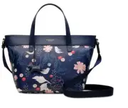 Radley London Grab Multiway Leather Satchel with wallet garden NWT!