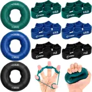 FitBeast 9-Piece Grip Strength Trainer Kit – Hand, Finger & Forearm Exerciser