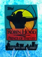 Robin Hood: Prince of Thieves Vintage Trading card sealed packs by Topps 1991