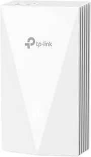 Omada AX3000 Wall Plate Wi-Fi 6 Access Point, Full Gigabit Ports, PoE+, 1024 QAM, Cloud Management, Guest Network, Seamless Roaming, SDN, WPA3, Remote Access, by TP-Link, 5-Year Warranty(EAP655-Wall)