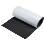 6.56ft x 11.8 Inch EVA Foam Sheets 2mm Thick Black Self Adhesive Back