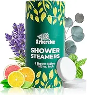 Arboreign Shower Steamers-Shower Steamers Aromatherapy 8 Pack, Eucalyptus for Showers, All Natural Organic Shower Steamers, Cute Valentine's Day Gifts,Gifts for Women,Gifts for Men
