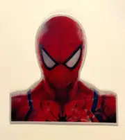 Spider-Man Motion Image Changing Sticker Marvel Superhero Black Symbiote