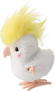 Jumping Wind Up Animal Plush Simulation Plaything for Parties Playtime Fun Novelty Anxiety Relief Interactive Entertainment