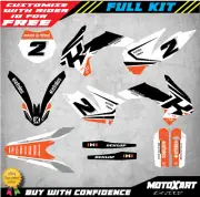 Full Custom Graphics Kit SPRINT STYLE decals stickers fits KTM 85 SX 2013 - 2017