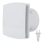 Bathroom Exhaust Fan, 6 inch Silent Ceiling and Wall Mount Ventilation Fan wi...
