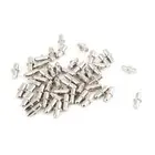 Furniture Cupboard Hardware Metal Holder Shelf Pins Pegs Supports 5mm 50 Pcs