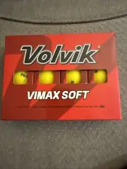 Volvik VIMAX Soft Matte Finish Golf Balls | 12-Pack Recreational Golf Ball