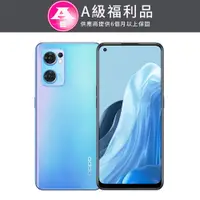 在飛比找PChome24h購物優惠-【福利品】OPPO Reno7 (8+256) 星雨藍