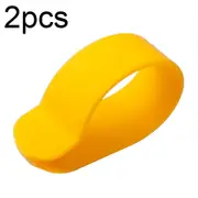 2Pcs Silicone Scooter Accelerator Dial Cover For Xiaomi M365 / 1S Pro Max G30 Es2 Yellow Accessories Parts
