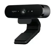 Logitech BRIO 4K Ultra HD Webcam HDR RightLight3 5xHD Zoom Auto Focus Infrare...
