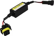 LED Headlight Decoder Flicker Harness for Car Models Advanced Filtering Technology Stabilizes Electrical Prevents LED Damage Ensures Light Output