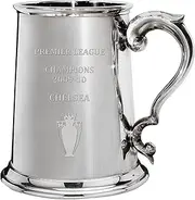 I LUV LTD 1 Pint Tankard for Chelsea Football Club 2009-10 Premiership Champions Pewter Beer Mug