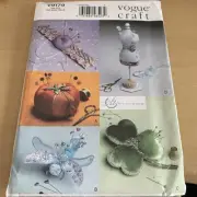 Vogue Craft V9179 Mary Jo Hiney Design Pincushion Pattern Cute