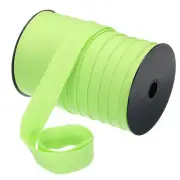 1 Inch Double Fold Bias Tape Continuous Bulk Bias Tape (Light Green 55 Yards)