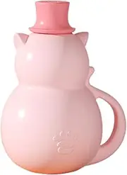 Kitten Shape Sealed Cat Food Storage Bucket Durable Pet Food Container Moisture Litter Bucket for Home Use Stylish Functional Design
