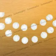 50X White 4" Paper Chinese Lantern Lamp Shade Wedding Party Decoration Supplies