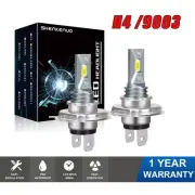 H4 9003 Headlight Globes Kit LED Hi-Low beam For Mitsubishi Triton MN 2009-2015 (for: Mitsubishi)