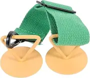 Happyyami Adjustable Pet Door Strap Latch for Cats Dogs Punch Installation Durable Design for Easy Access Suitable for Pets